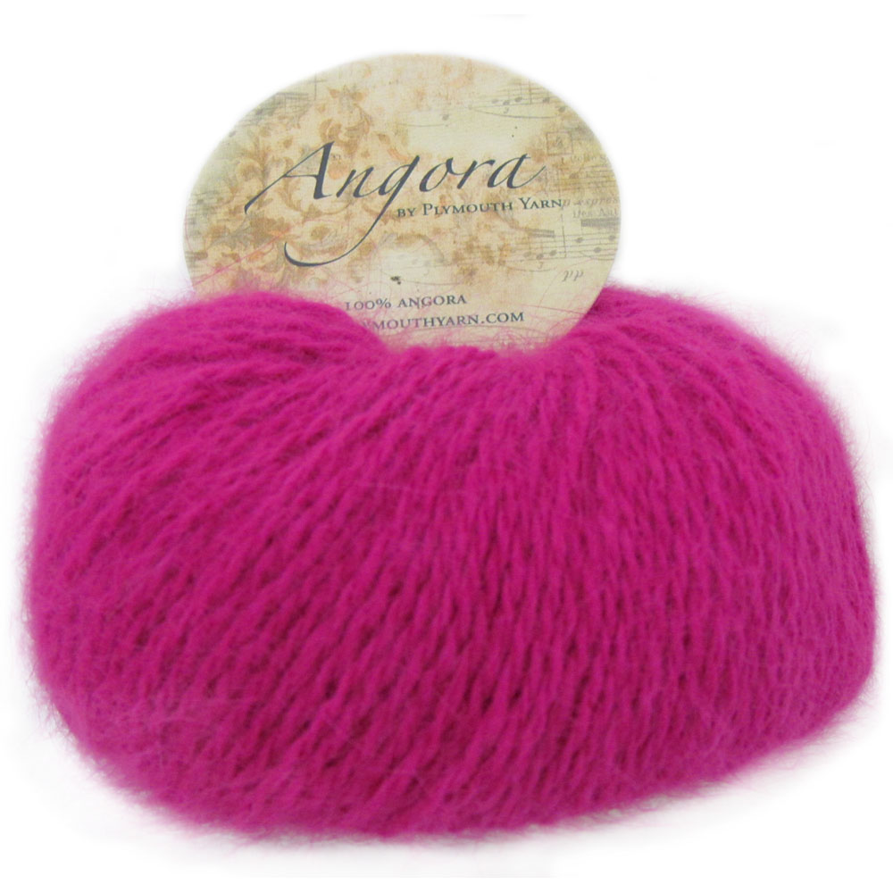 Angora Yarn for Knitting 100% Angora White Angora Fluffy Yarn 25
